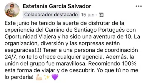 Viaje en grupo Camino Portugués
